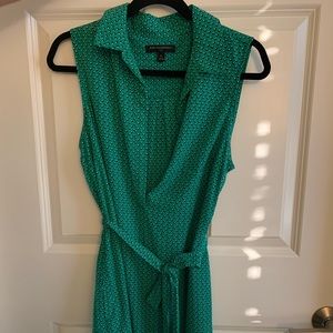 Sleeveless Patterned Dress